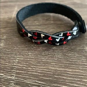 Mickey Leather Bracelet